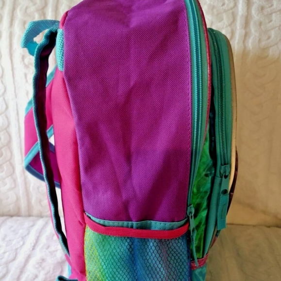 Finding Dory Nemo-Disney/Pixar-Hot Pink 16 in Backpack Travel Tote Bag - Picture 4 of 9